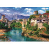 Пазл Старий міст у місті Мостар, Боснія і Герцеговина (500 ел., Old bridge in Mostar)