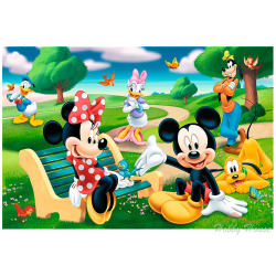 Пазл Мишка Міккі серед друзів (24 ел., Mickey Mouse)