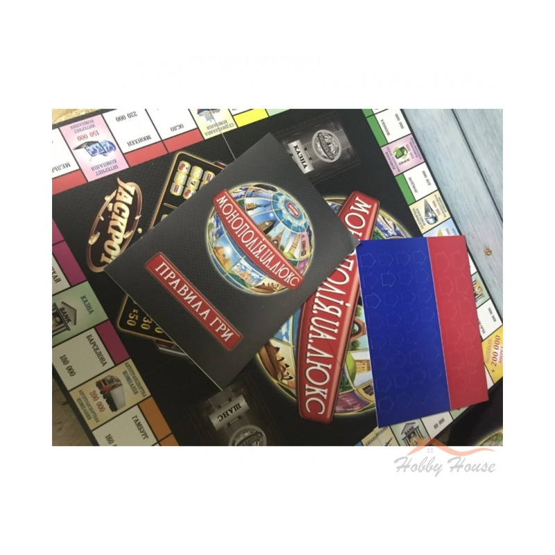 Настольная игра Монополия Люкс. Украинская версия купить в магазине ...