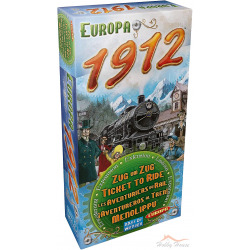 Билет на Поезд: Европа 1912 (Ticket to Ride: Europe 1912). Английская версия