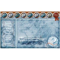 Квиток на Потяг: Європа 1912 (Ticket to Ride: Europa 1912). Англійська версія