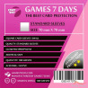 Протектори для карт Games7Days (70 х 70 мм, 100 шт.) (STANDART)