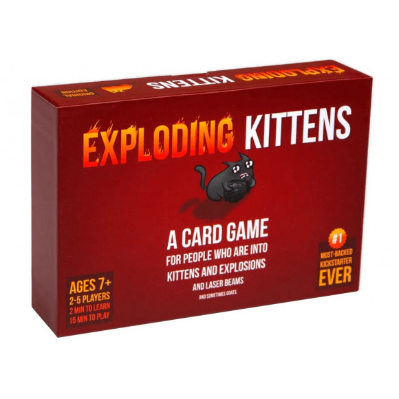 Взрывные котята (Exploding Kittens). Английская версия